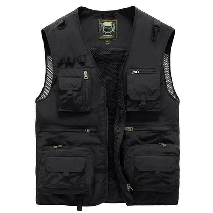 TrailGear™ – 14-Pocket Mesh Tactical Vest