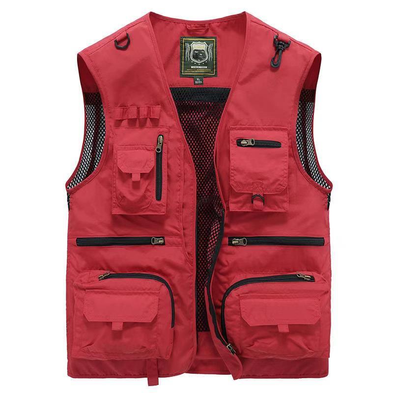 TrailGear™ – 14-Pocket Mesh Tactical Vest
