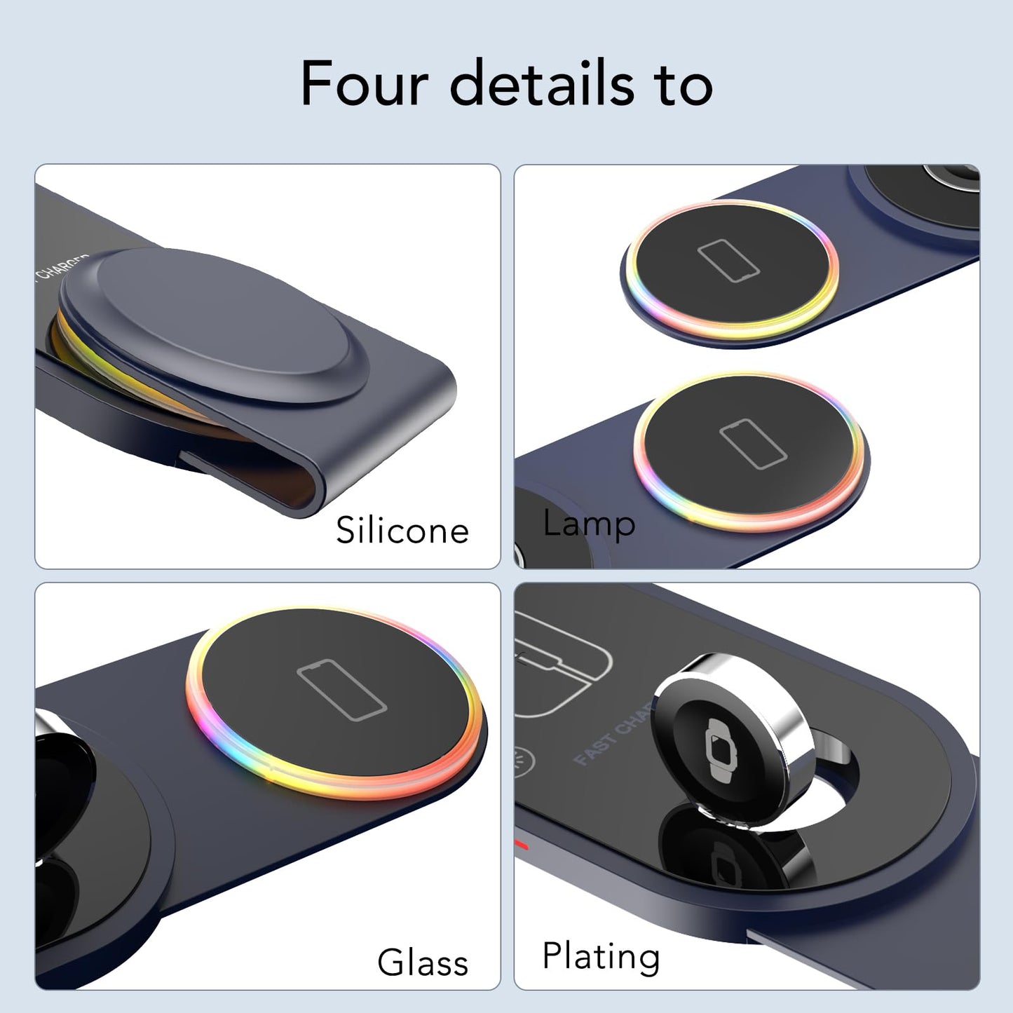 MagCharge™ – 4-in-1 Wireless Charging Station