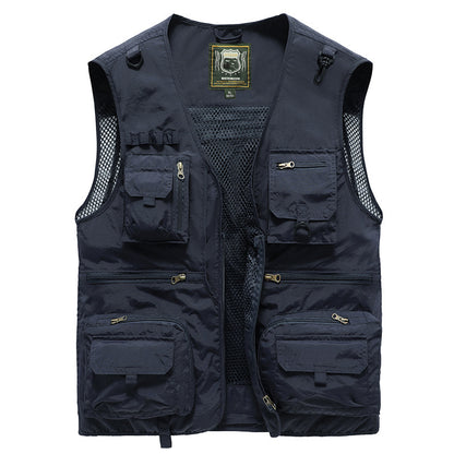 TrailGear™ – 14-Pocket Mesh Tactical Vest