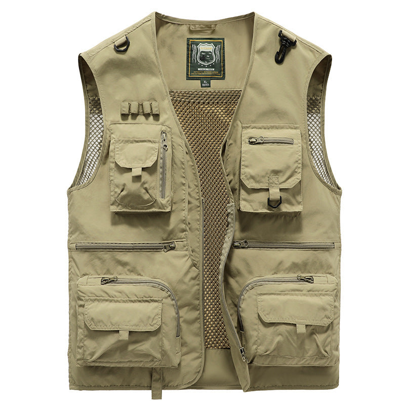 TrailGear™ – 14-Pocket Mesh Tactical Vest