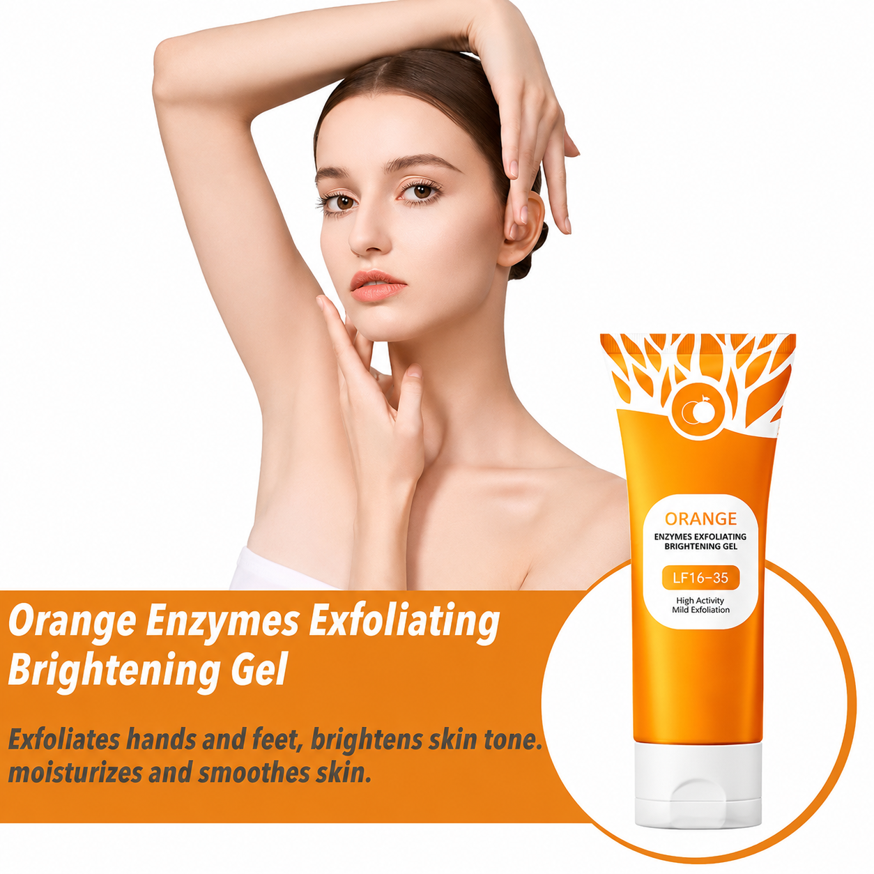 OrangeGlow™️ - Exfoliating Whitening Gel