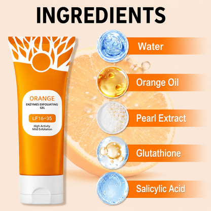 OrangeGlow™️ - Exfoliating Whitening Gel