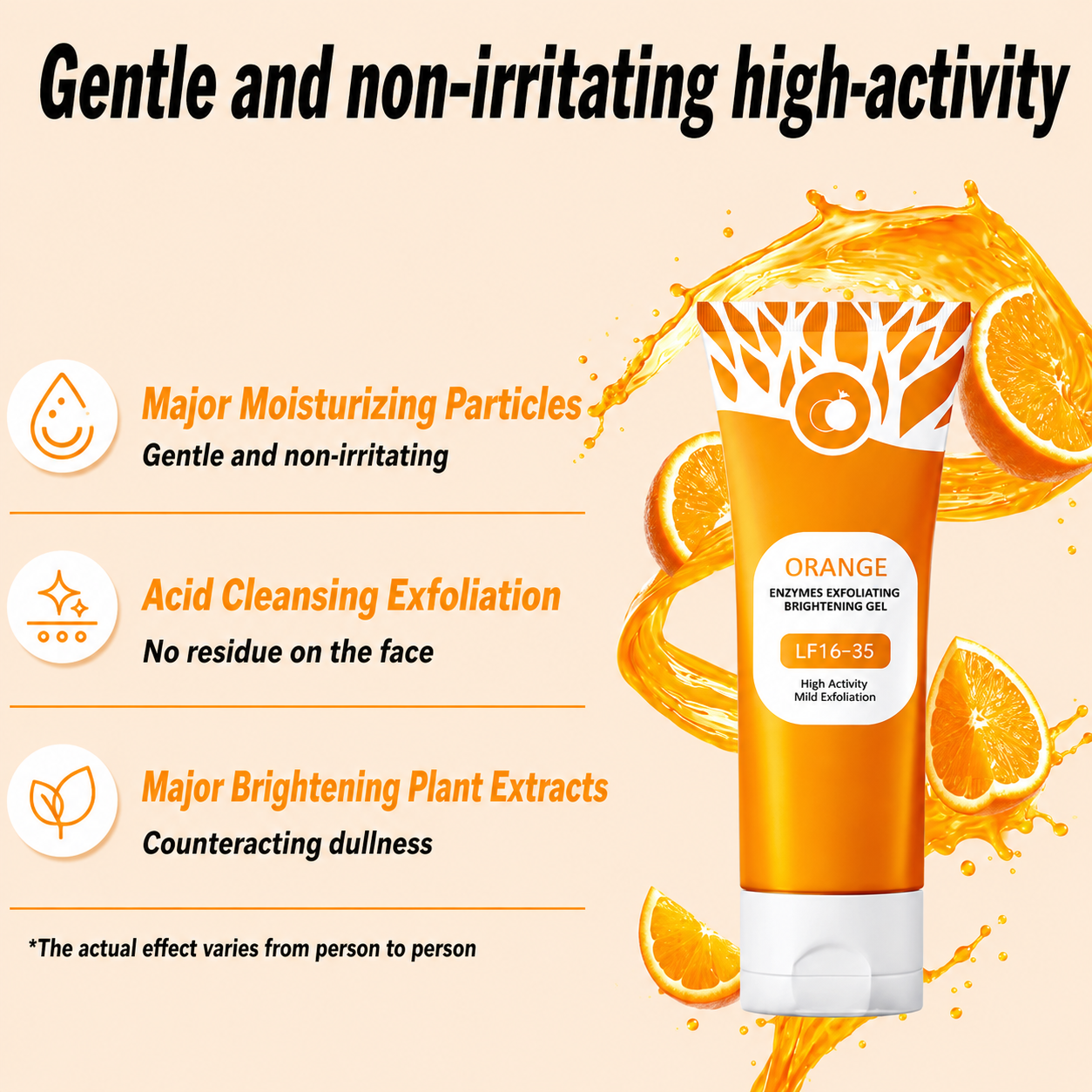 OrangeGlow™️ - Exfoliating Whitening Gel